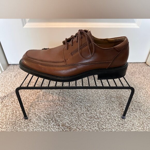 Dockers Men’s Brown Leather Dress Shoes – All Motion Comfort (10M) - Picture 5 of 13